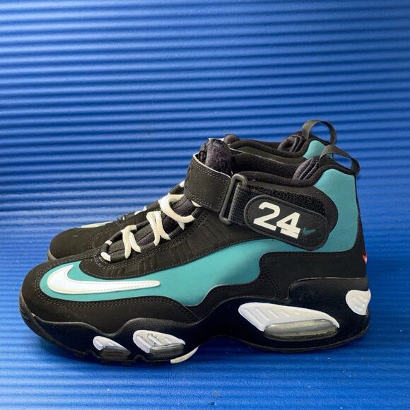 Size 8- Men’s Nike Air Griffey Max 1 Black Freshwater DM8311-001 RARE 2021 - Picture 2 of 8